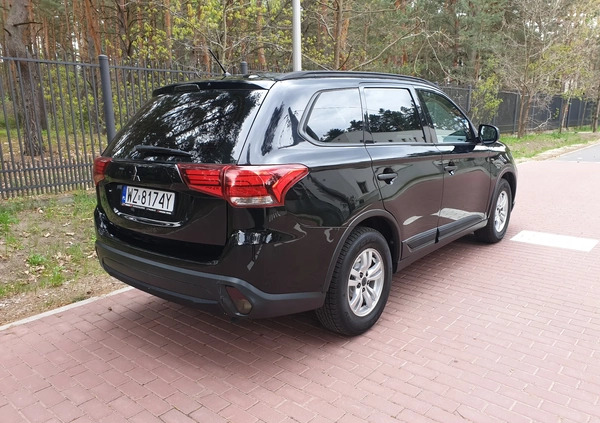 Mitsubishi Outlander cena 56900 przebieg: 99800, rok produkcji 2015 z Mieszkowice małe 79